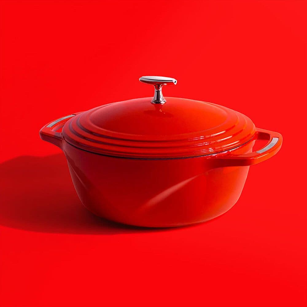 Lodge Dutch Oven 6 Quart in Red, , large