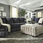 Signature Design by Ashley Eltmann Oversized Accent Ottoman in Slate, , large