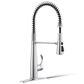 Kohler Simplice Semi-Professional Kitchen Sink Faucet in Polished Chrome, , large