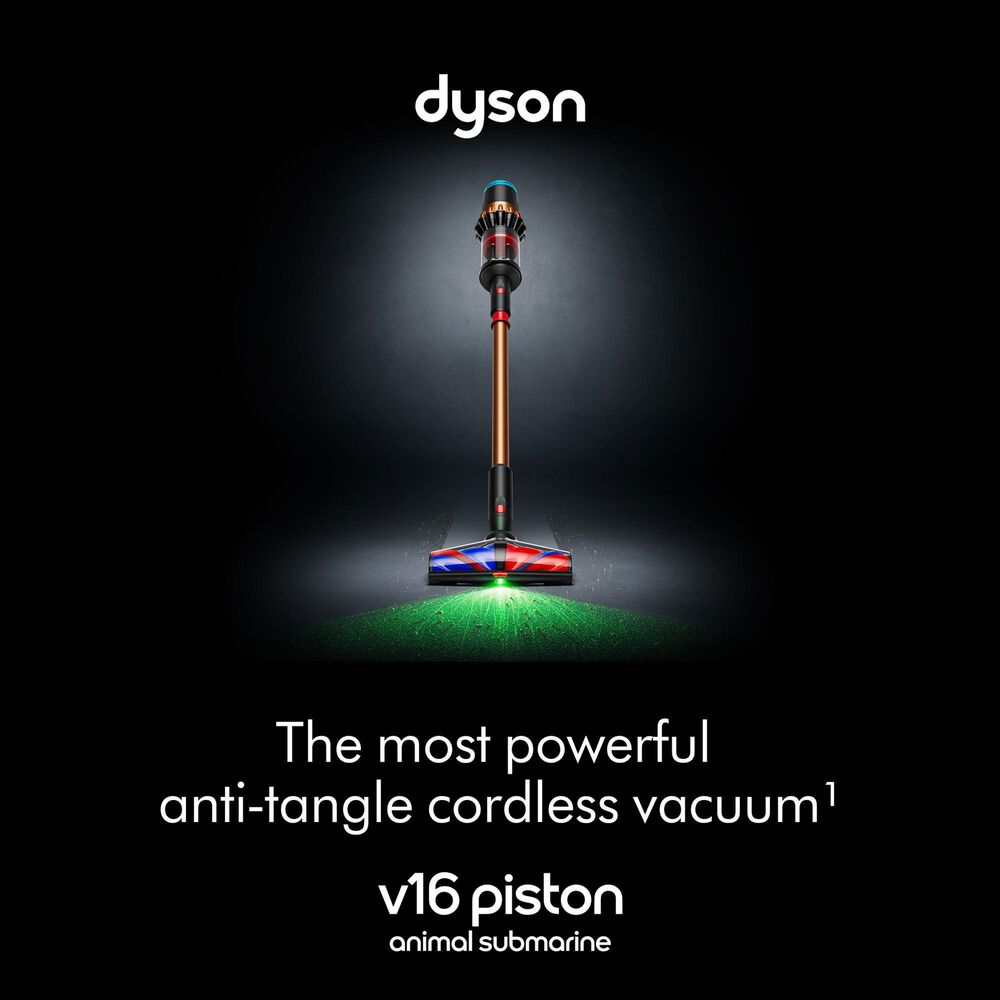 Dyson V16 Piston Animal Submarine Cordless Vacuum in Matte Black and Copper, , large