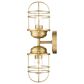 Golden Lighting Seaport 2-Light Wall Sconce in Brushed Champagne Bronze, , large
