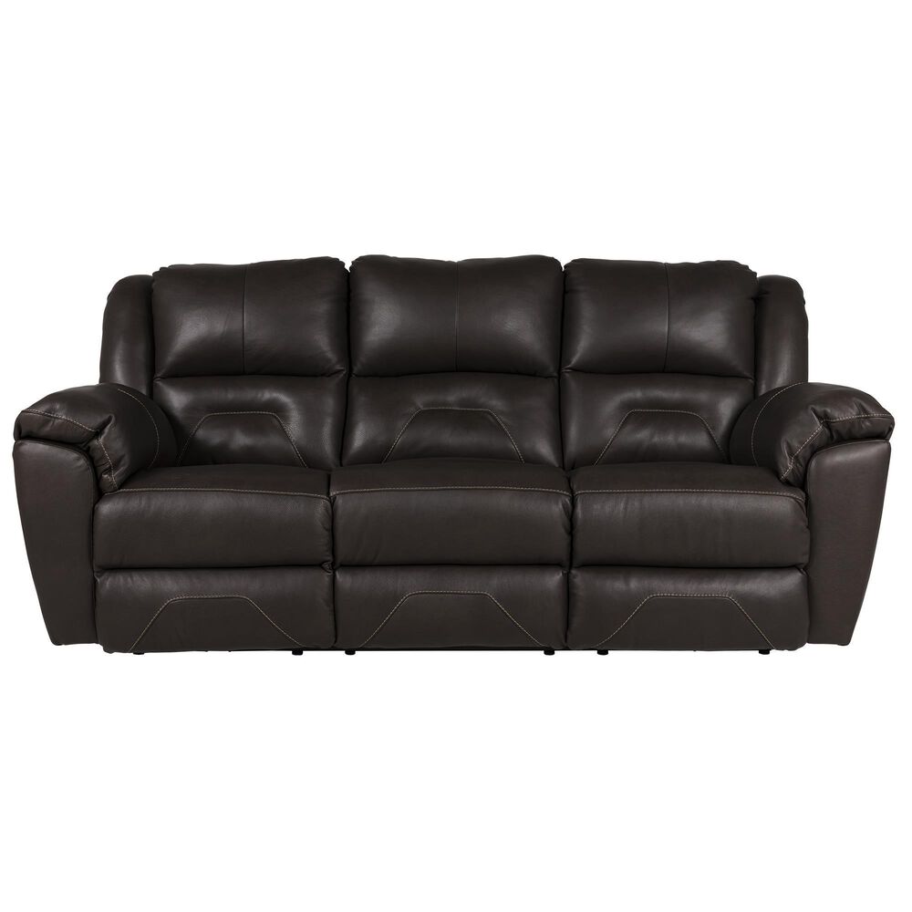 Southern Motion Pandora Power Reclining Sofa with Power Headrest in Fossil, , large