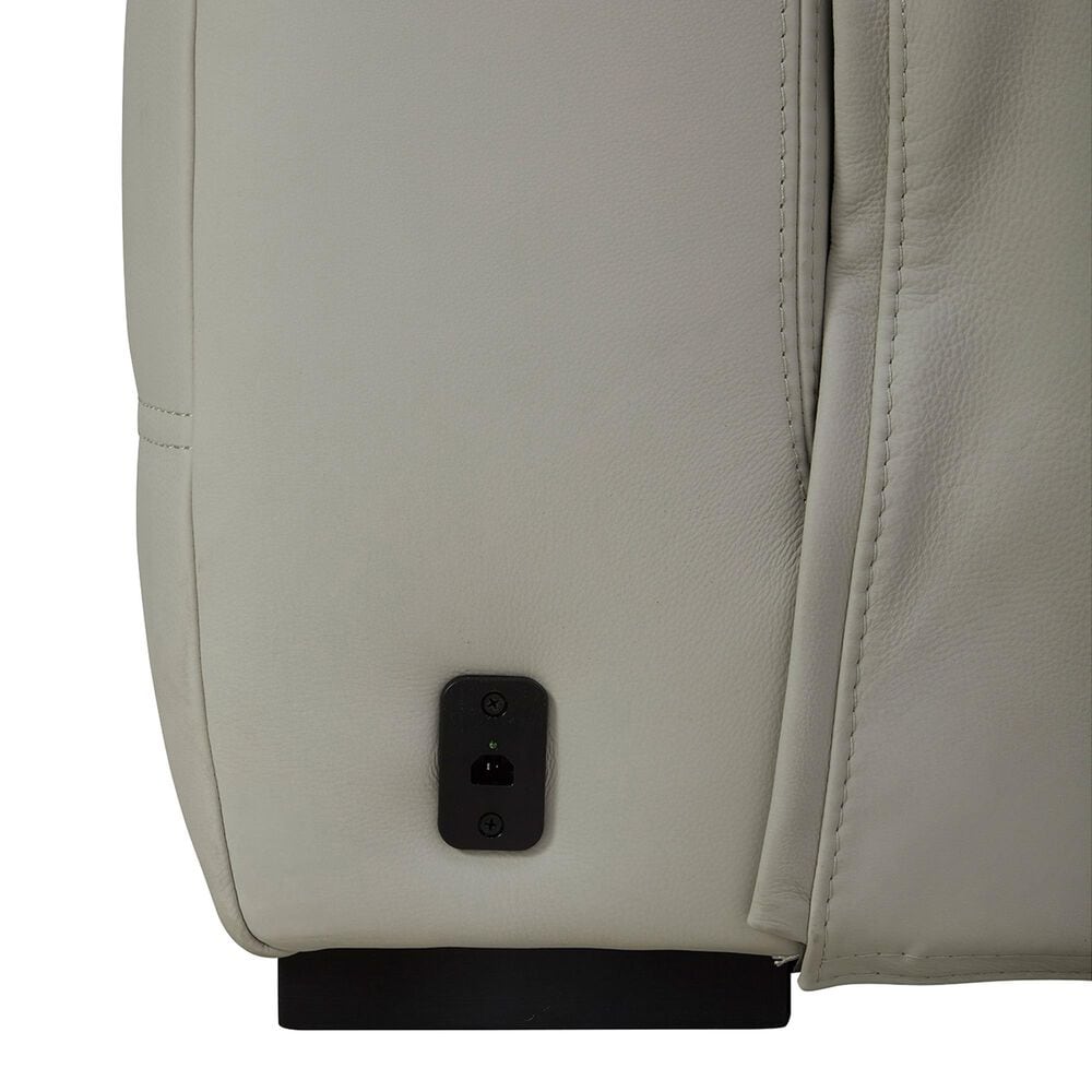 Interlochen 6-Piece Leather Power Reclining Sectional with Power Headrests in Bowden Frost, , large