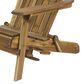Noble House Bellwood Patio Adirondack Chair in Natural (Set of 2), , large