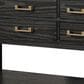 Lexora Home Norwalk 48" Single Bathroom Vanity in Black Oak with White Cultured Marble Top and Rectangular Sink, , large