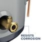 GE Appliances 30-Gallon Short Electric Water Heater with Copper Heating Elements in Gray, , large