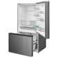 Midea 23 Cu. Ft. Counter-Depth Bottom-Freezer Refrigerator in Stainless Steel, , large