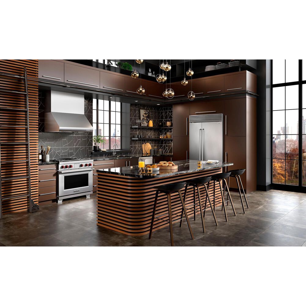 Sub Zero 24.8 Cu. Ft. Classic Side-by-Side Refrigerator in Stainless Steel, , large