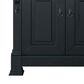 James Martin Vanities Brookfield 48" Single Bathroom Vanity in Antique Black with 3 cm Carrara White Marble Top and Rectangle Sink, , large