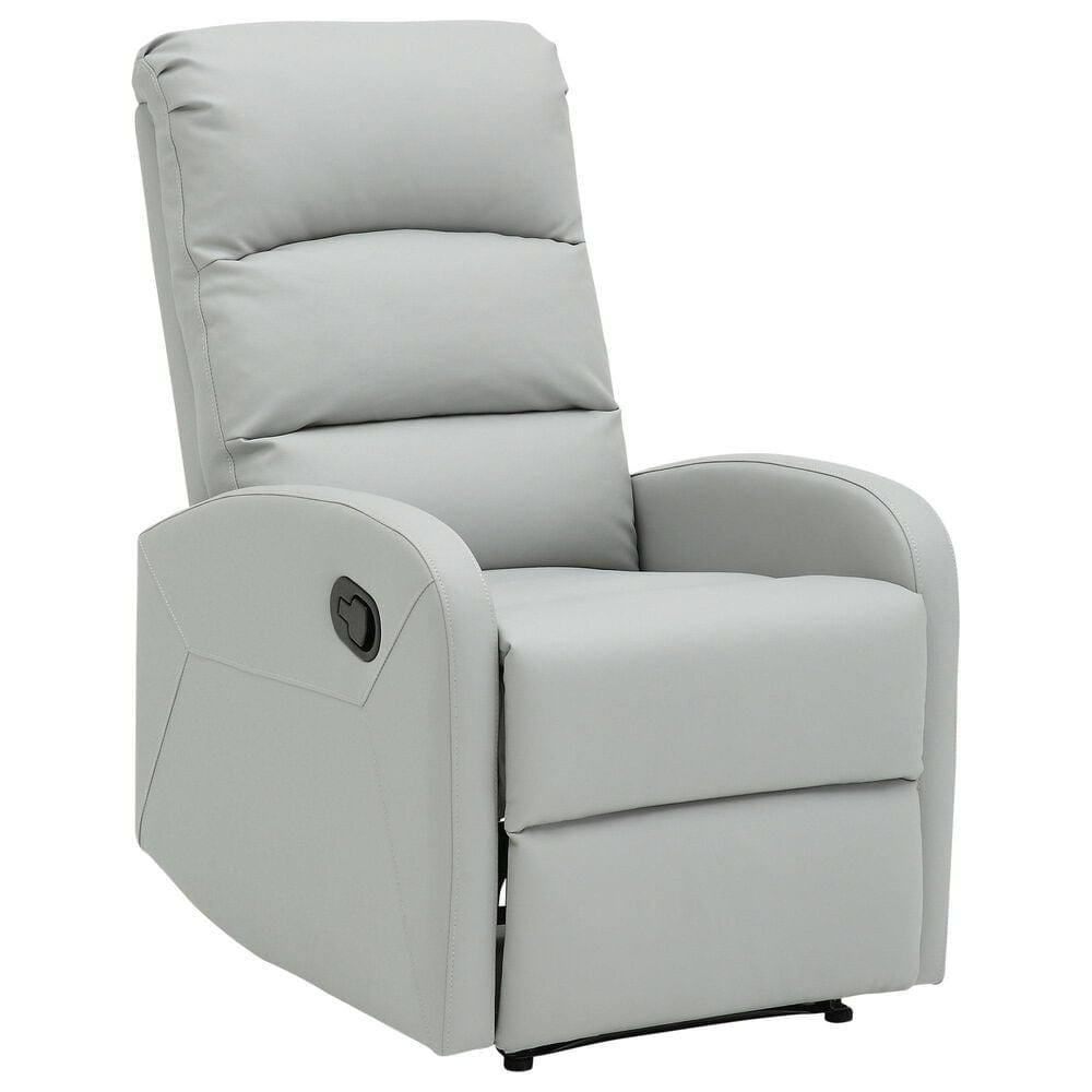 Lumisource Dormi Recliner Chair in Grey, , large