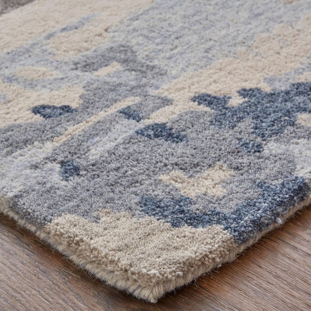 Feizy Everley 2&#39; x 3&#39; Blue Area Rug, , large