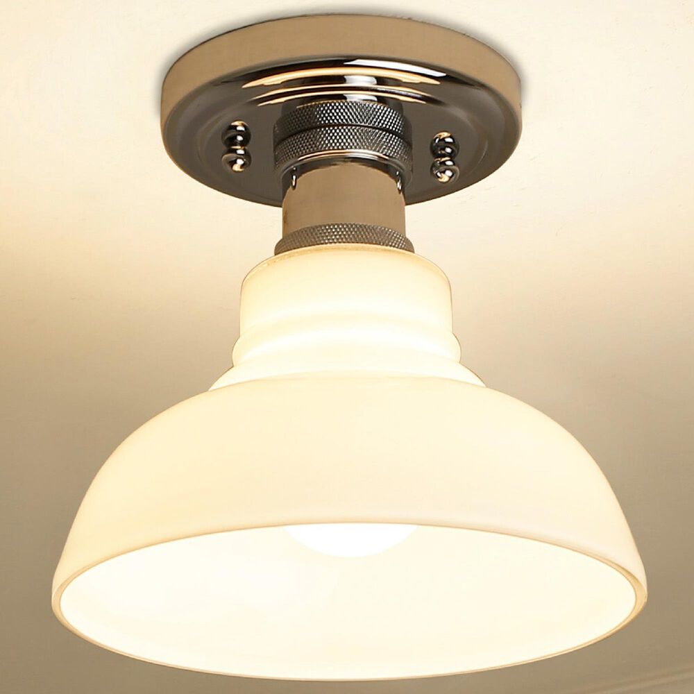 Golden Lighting Carver Flush Mount in Rubbed Bronze, , large