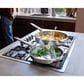 Joseph Joseph Space Steel Saute Pan with Folding Handle and Lid in Stainless Steel, , large