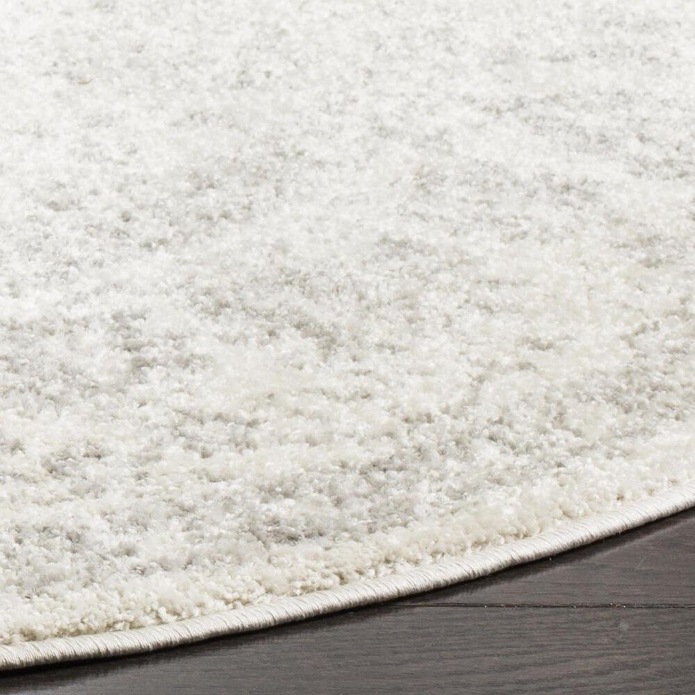 Safavieh Adirondack ADR109C-9R 9&#39; x 9&#39;  Ivory/Silver Round Rug, , large