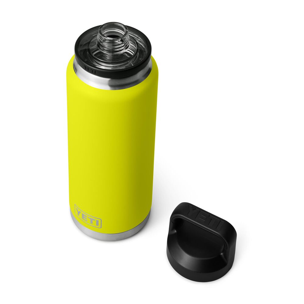 YETI Rambler 36 oz Bottle Chug Firefly Yellow, , large