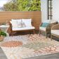 Nourison Aloha ALH05 3"6" x 5"6" Ivory and Multicolor Indoor/Outdoor Area Rug, , large