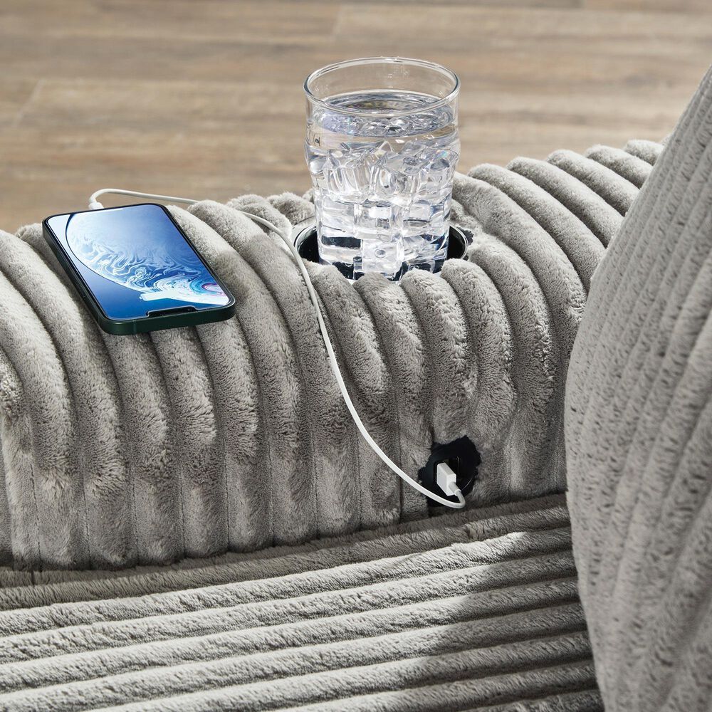 Ashley Lindyn Chaise in Fog, , large