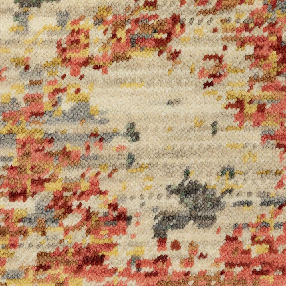 Oriental Weavers Soleri 2&#39;6&quot; x 12&#39; Beige and Pink Runner, , large
