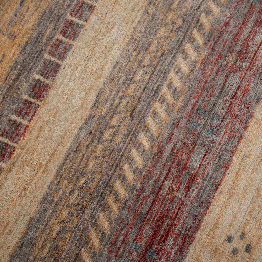 RIZZY Spectrum Gold, Cream, Gray, Red, Rust and Charcoal 8&#39; x 10&#39; Area Rug, , large
