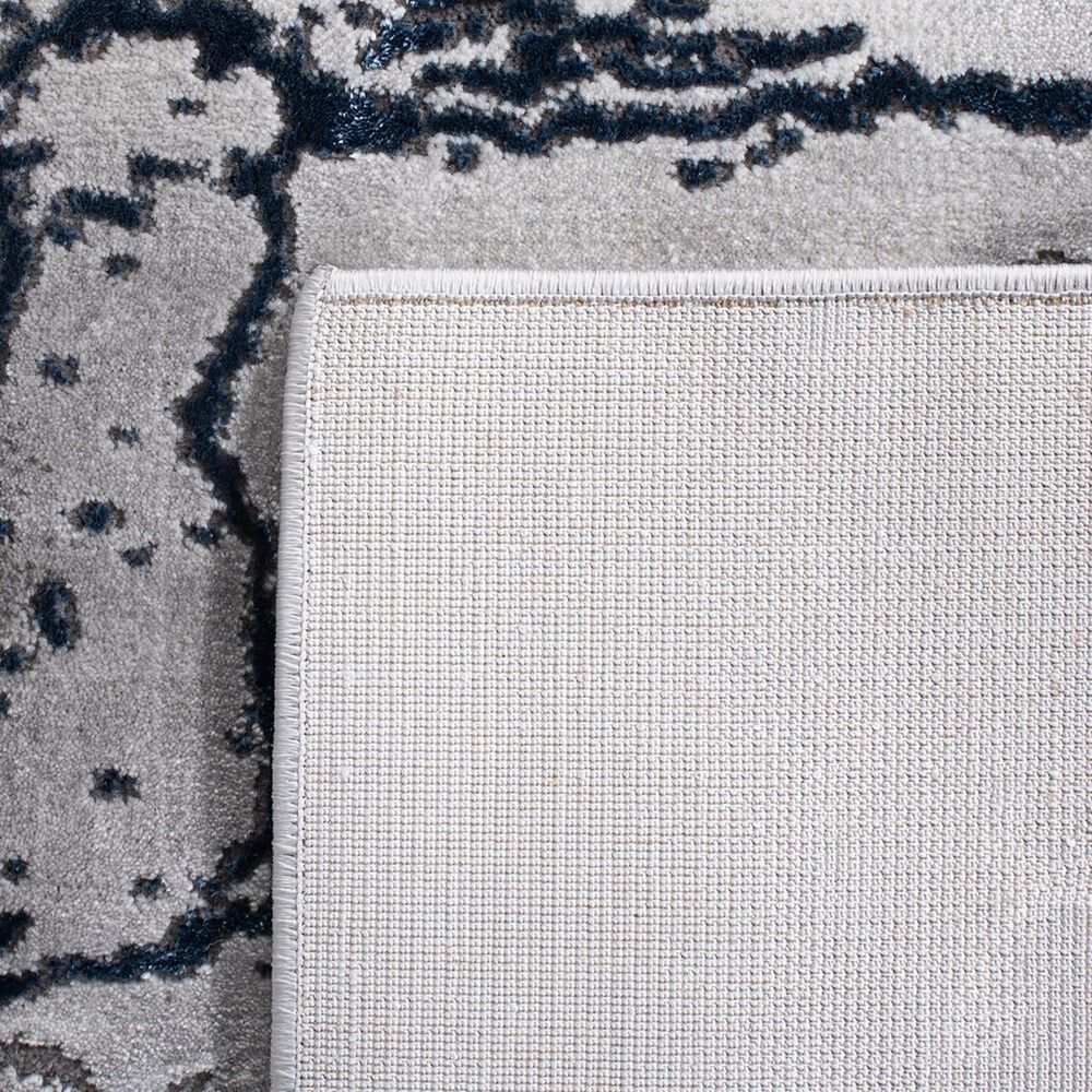 Safavieh Craft 2&#39;3&quot; x 16&#39; Ivory, Grey and Blue Runner, , large