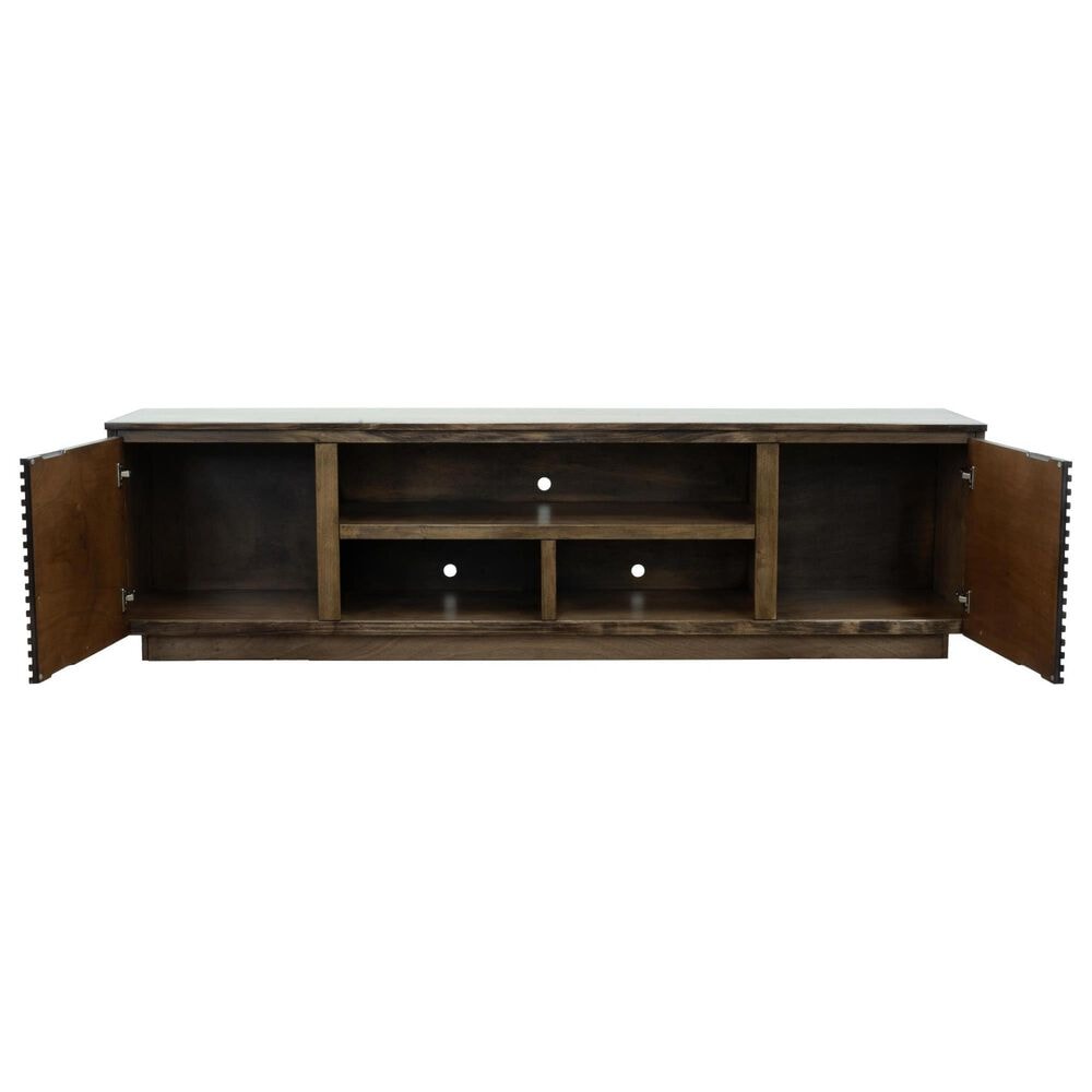 Legends Home Stardust 89" TV Console in Bourbon, , large