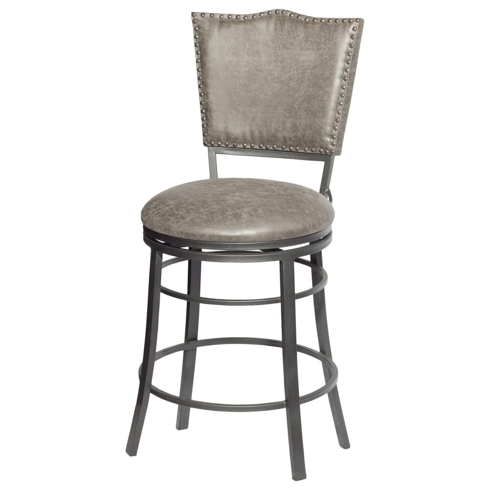 Steve Silver Simon Swivel Counter Chair in Brown, , large