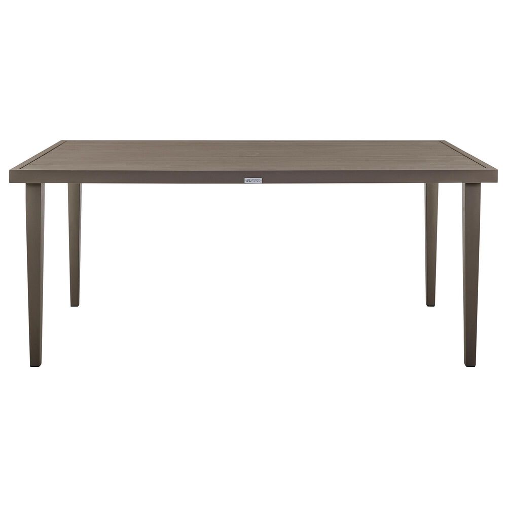 Blue River Silvana Outdoor Rectangular Dining Table in Gray - Table Only, , large