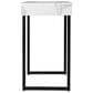 Southern Enterprises Rangley Console Table in Black and White, , large