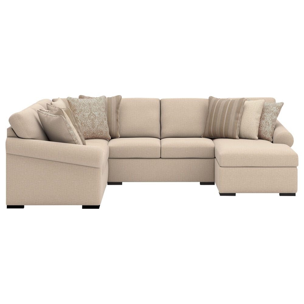Ashley LadyMae 4-Piece Stationary Right Facing Sectional with Chaise in Twill, , large