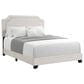 Hawthorne Furniture Clifton Upholstered Full Panel Bed in Tan, , large