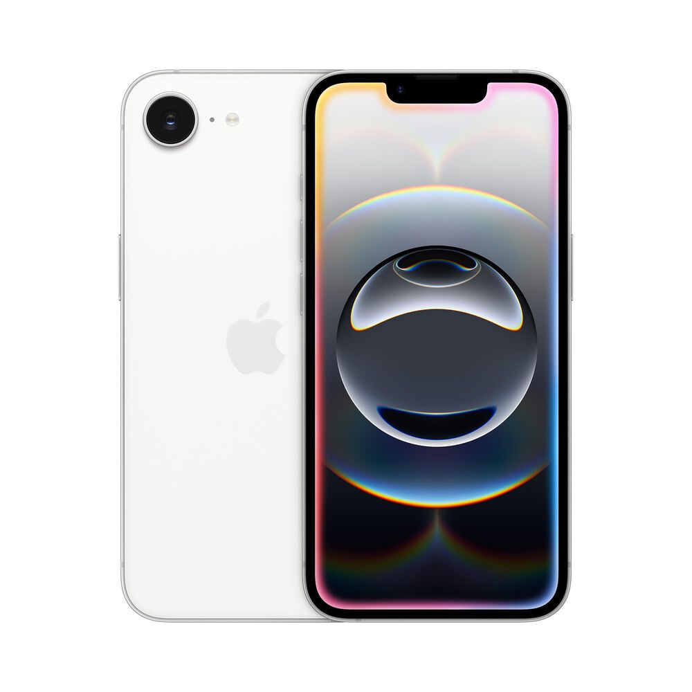 Apple iPhone 16e 128GB in White, , large