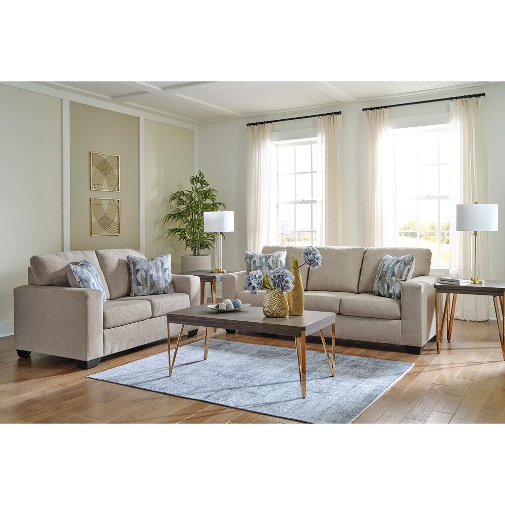 Ashley Deltona Queen Sofa Sleeper in Parchment, , large