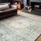 Loloi Rosette 7"6" x 9"6" Denim and Fog Area Rug, , large