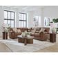 Ashley WillowBend 3-Piece Sectional with LAF Sofa in Caramel, , large