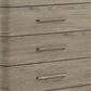 Crown Mark Veranda 5 Drawer Chest in Khaki, , large