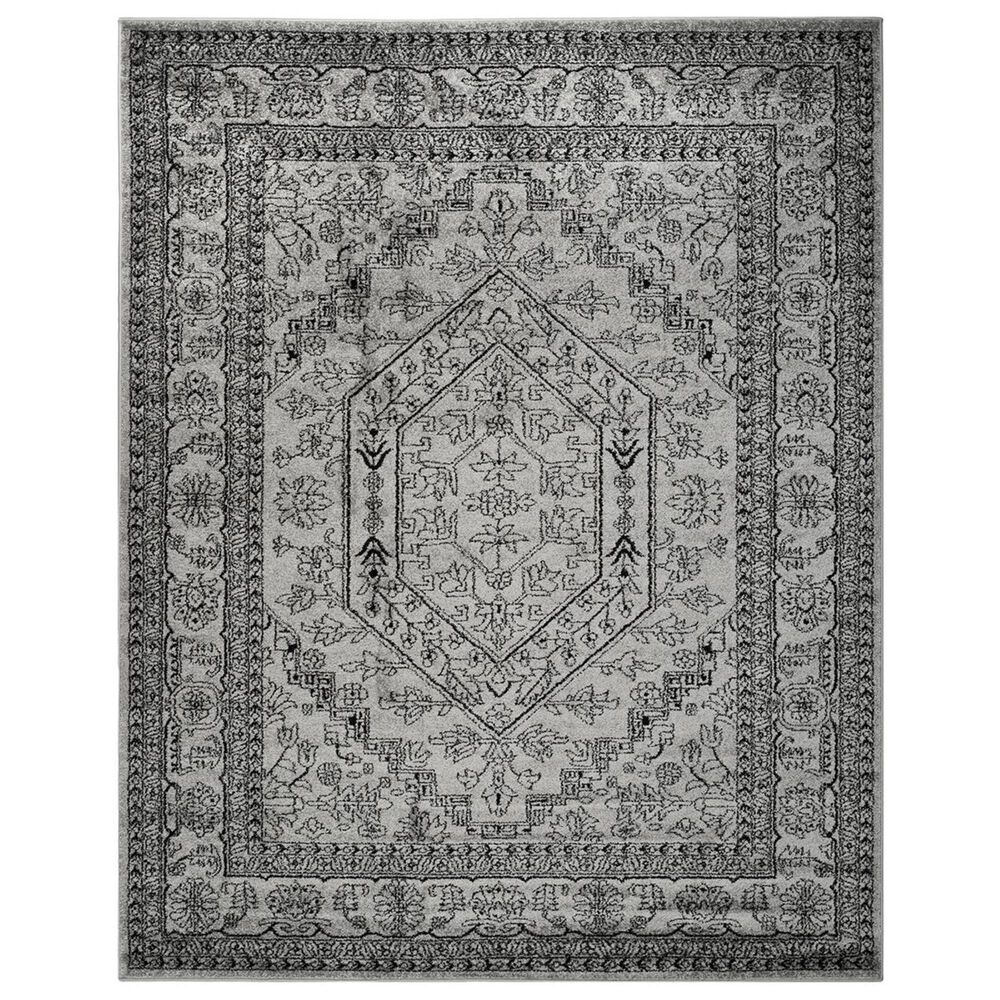 Safavieh Adirondack ADR108A-10 10" x 14" Silver/Black Area Rug, , large