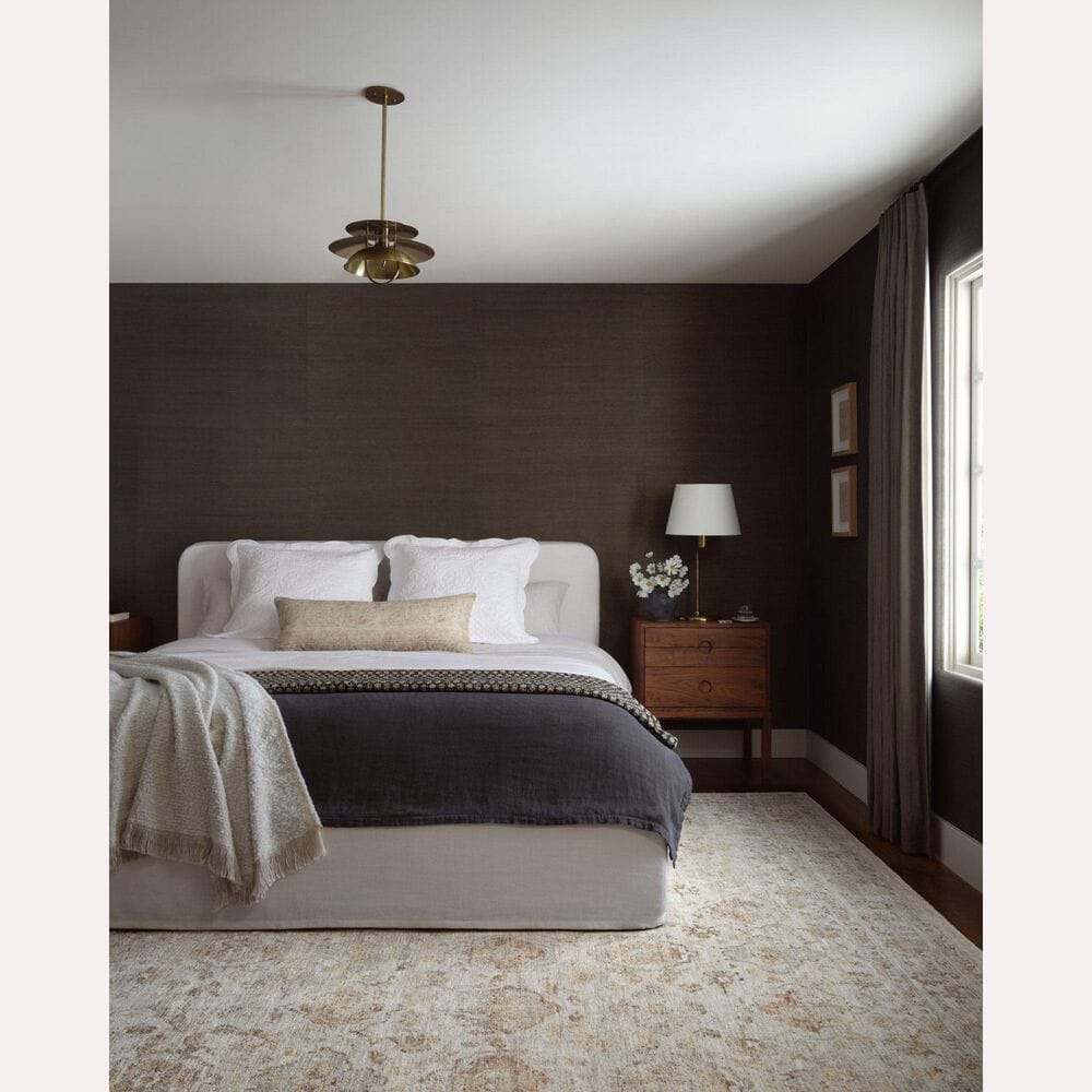 Amber Lewis x Loloi Honora Beige and Spice 9&#39;6&quot; x 13&#39; Area Rug, , large