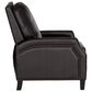 Linon Home Decor Portico Push Back Recliner in Chocolate, , large