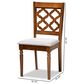 Baxton Studio Ramiro Side Chair in Walnut Brown (Set of 2), , large