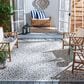 Safavieh Cabana CBN662A 9" x 12" Ivory and Grey Indoor/Outdoor Area Performance Rug, , large