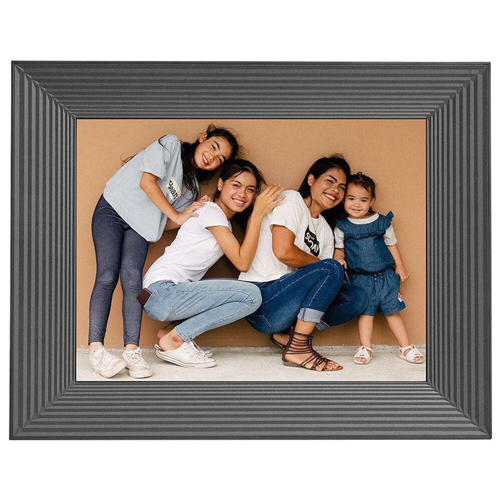 Aura Mason 9&quot; LCD Wi-Fi Digital Photo Frame in Graphite, , large
