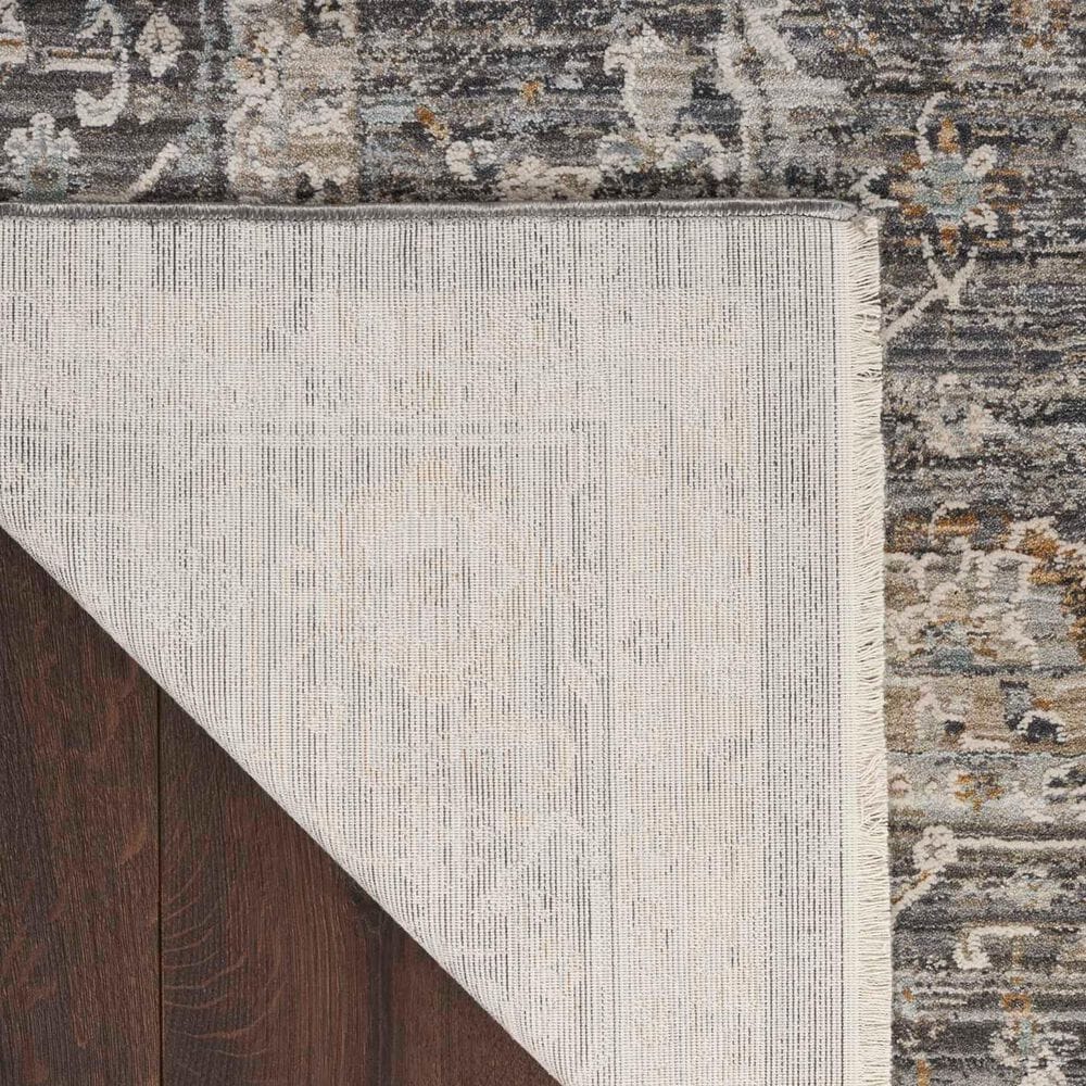 Nourison Lynx 2&#39;3&quot; x 12&#39; Slate and Multicolor Runner, , large
