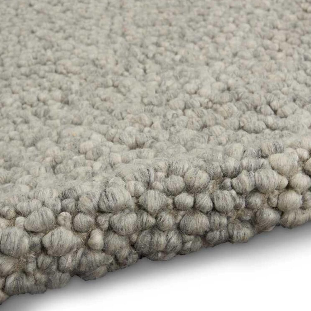 Nourison Riverstone Grey and Ivory 4&#39; x 6&#39; Area Rug, , large