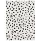 Surya Moroccan Shag Black and White 7"10" x 10"2" Area Rug, , large