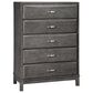 Ashley Caitbrook 5-Drawer Chest in Gray, , large