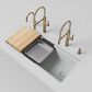 Blanco Inteos 45" Undermount Single Bowl Kitchen Sink in White, , large