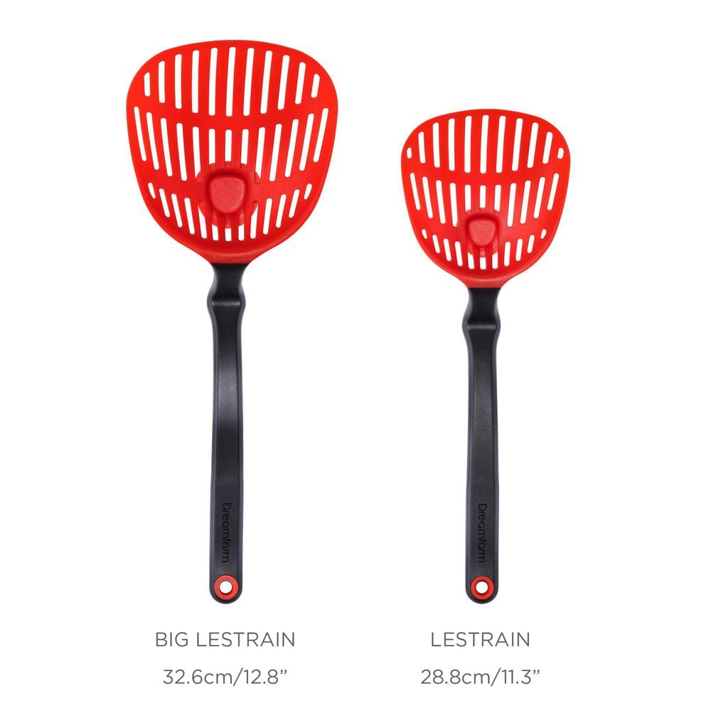 Dreamfarm Lestrain Dripless Sit Up Stainer in Red, , large