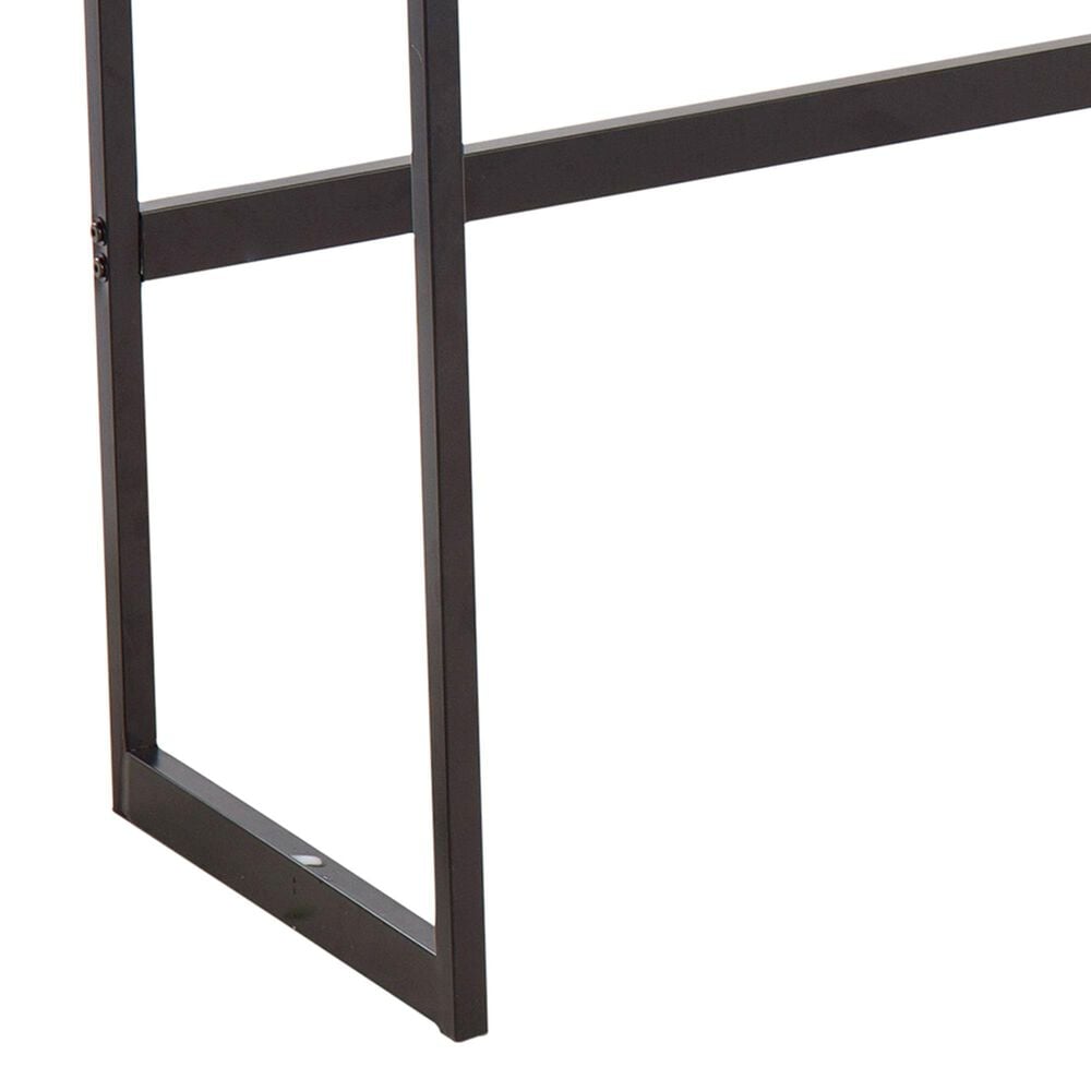Lumisource Franklin Console Table in Black, , large
