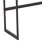 Lumisource Franklin Console Table in Black, , large