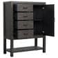 Nicolette Home Plum Creek 4 Drawer Chest with Door in Ravenwood Black, , large